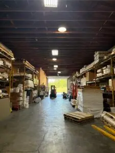 Skylights in Warehouse