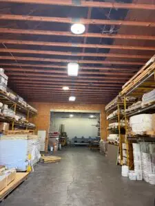 Skylights in Warehouse